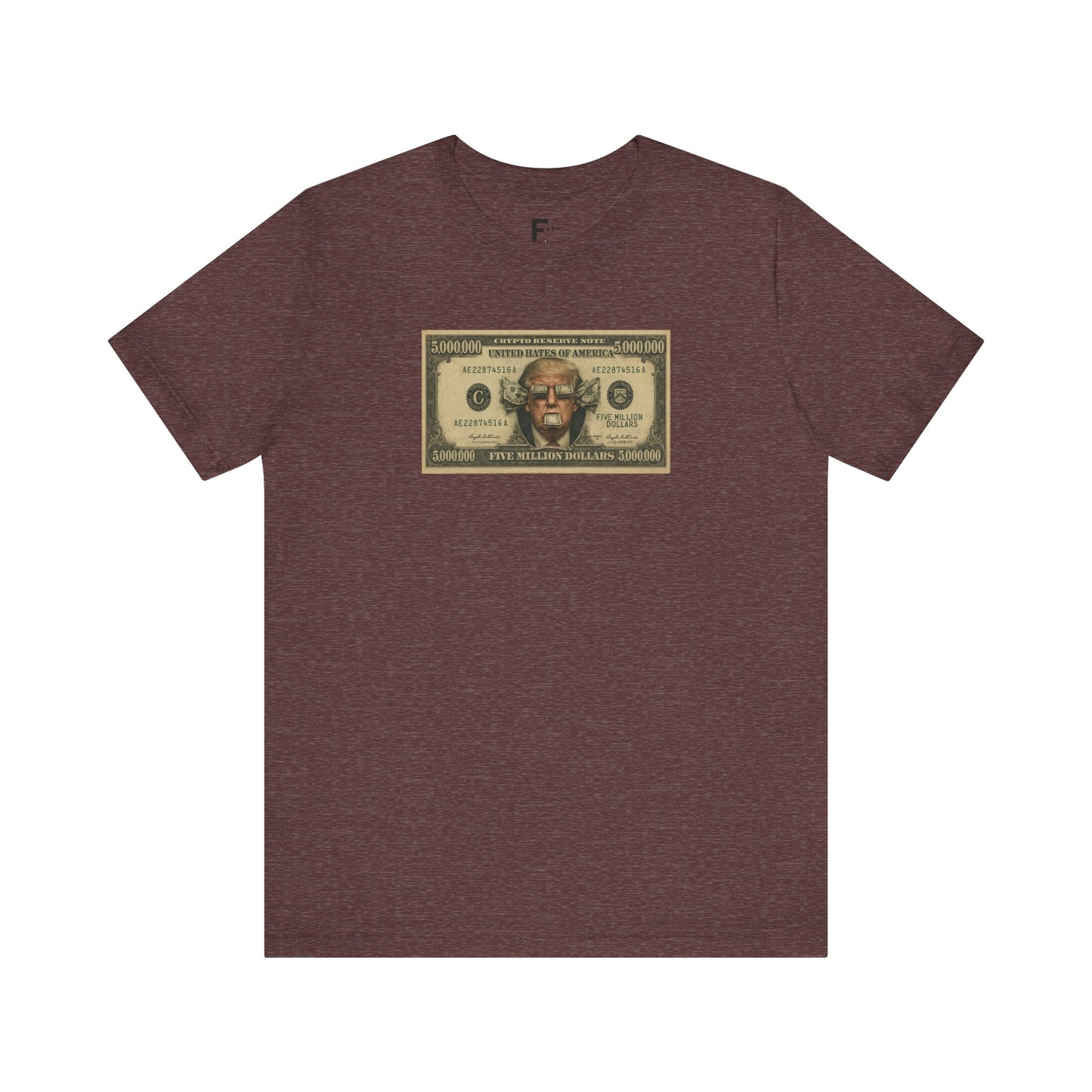 $5M Dollar Bill Tee - Unisex Jersey Short Sleeve Shirt