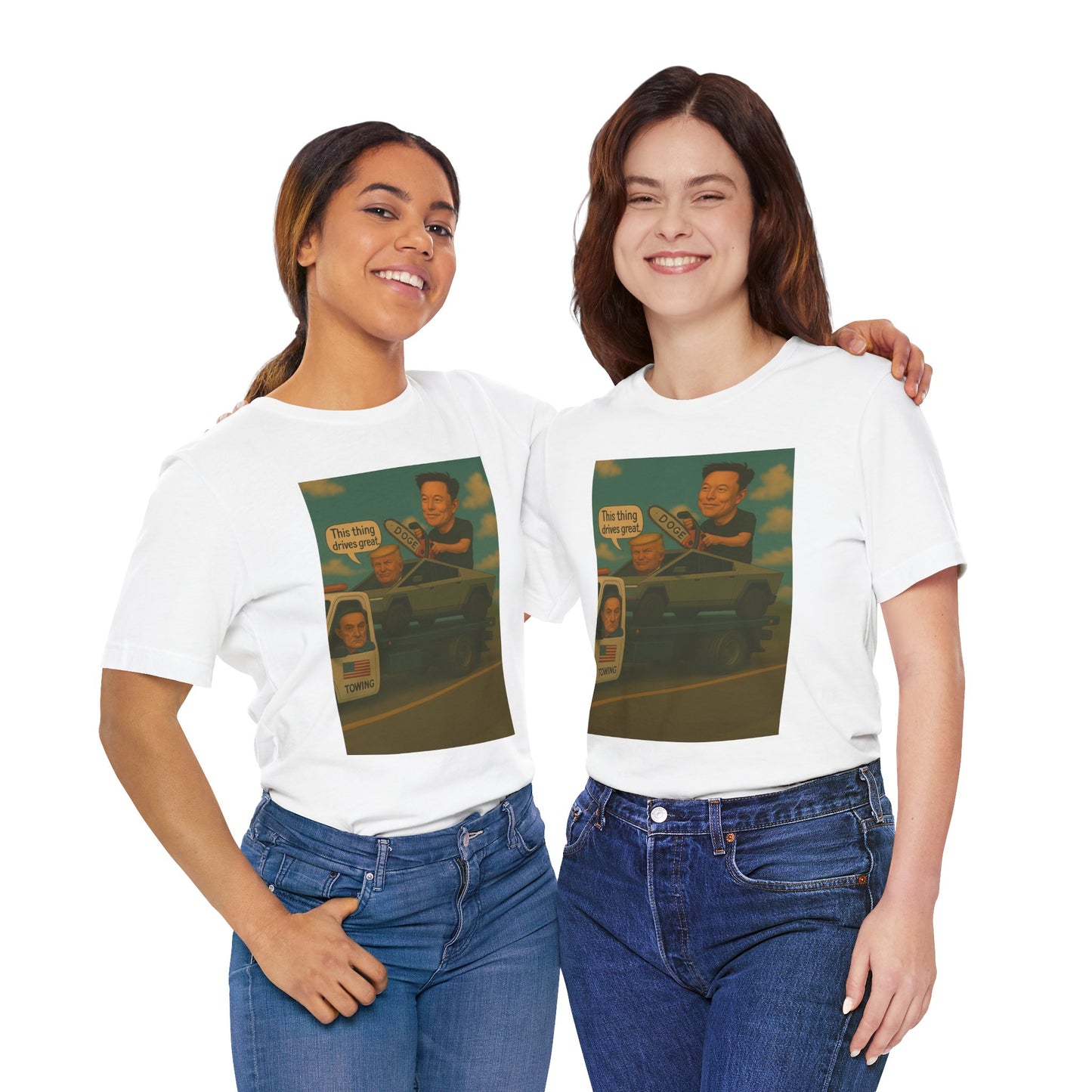 CyberTroll: The Doge, the Deal, and the Tow - Unisex Tee - Casual Style