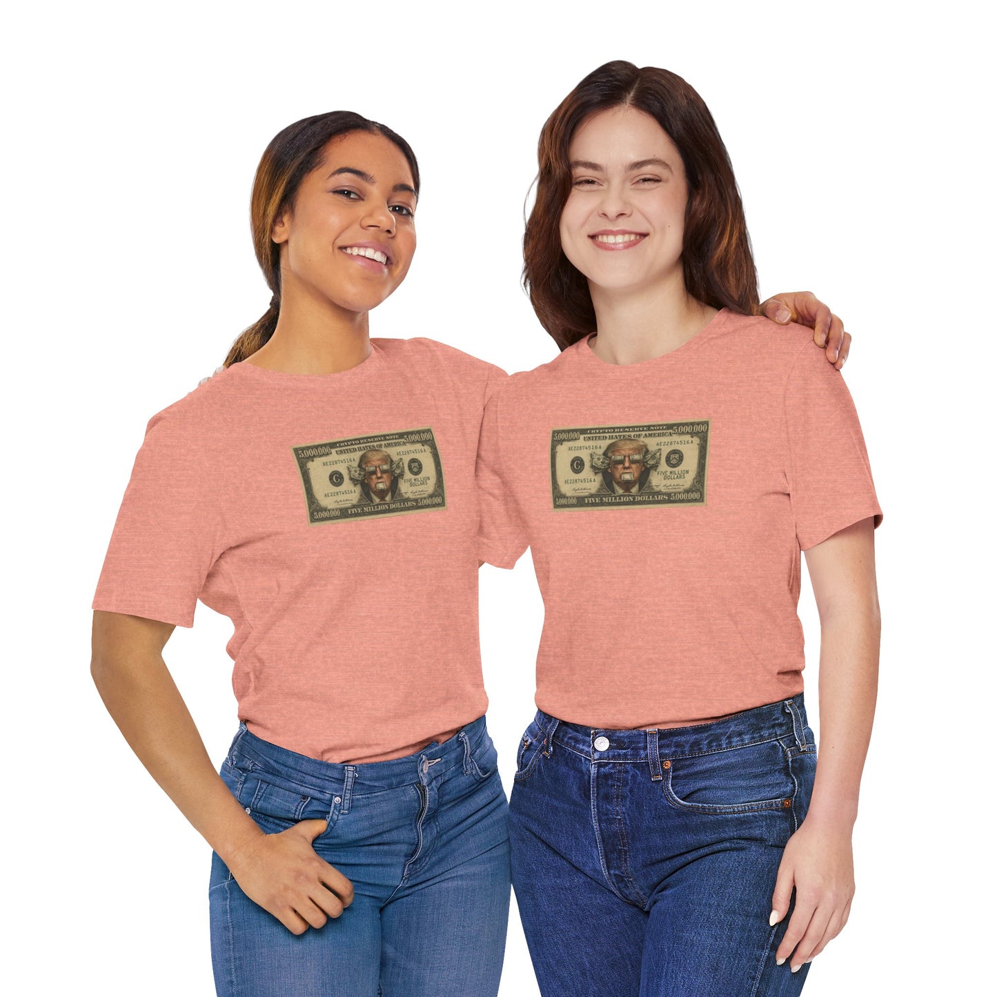 $5M Dollar Bill Tee - Unisex Jersey Short Sleeve Shirt