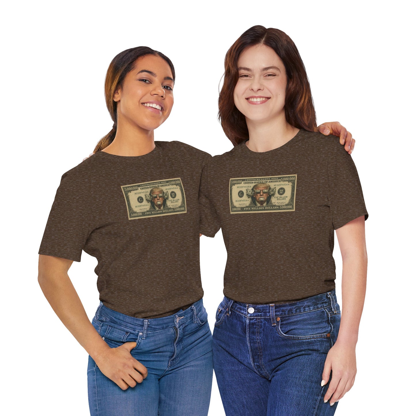 $5M Dollar Bill Tee - Unisex Jersey Short Sleeve Shirt
