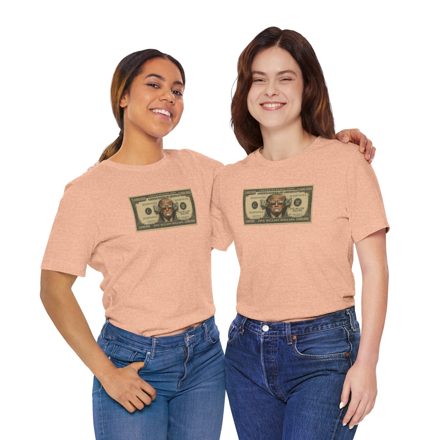 $5M Dollar Bill Tee - Unisex Jersey Short Sleeve Shirt