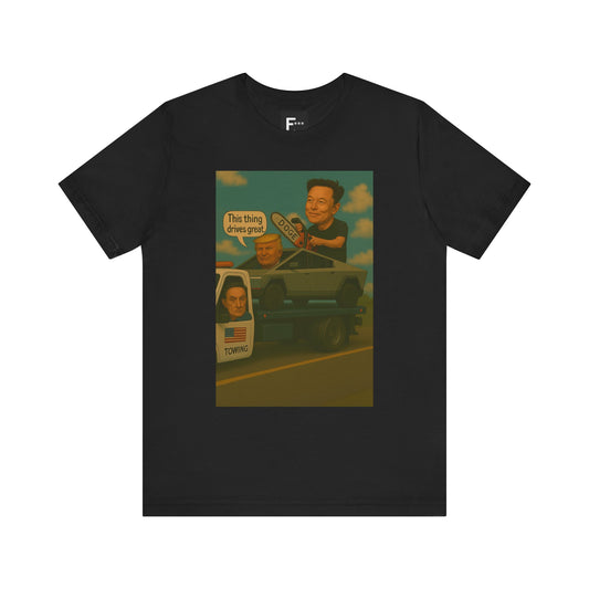 CyberTroll: The Doge, the Deal, and the Tow - Unisex Tee - Casual Style