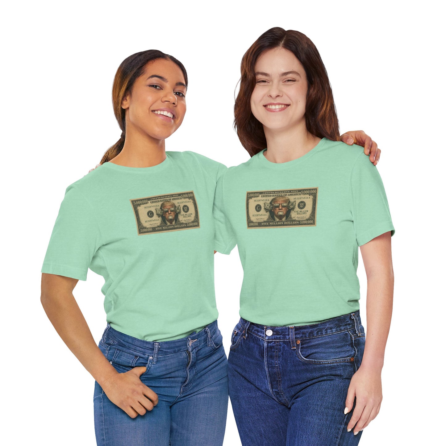 $5M Dollar Bill Tee - Unisex Jersey Short Sleeve Shirt