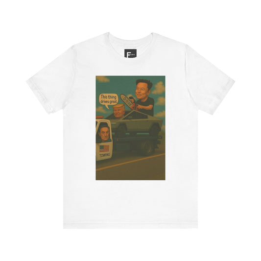 CyberTroll: The Doge, the Deal, and the Tow - Unisex Tee - Casual Style