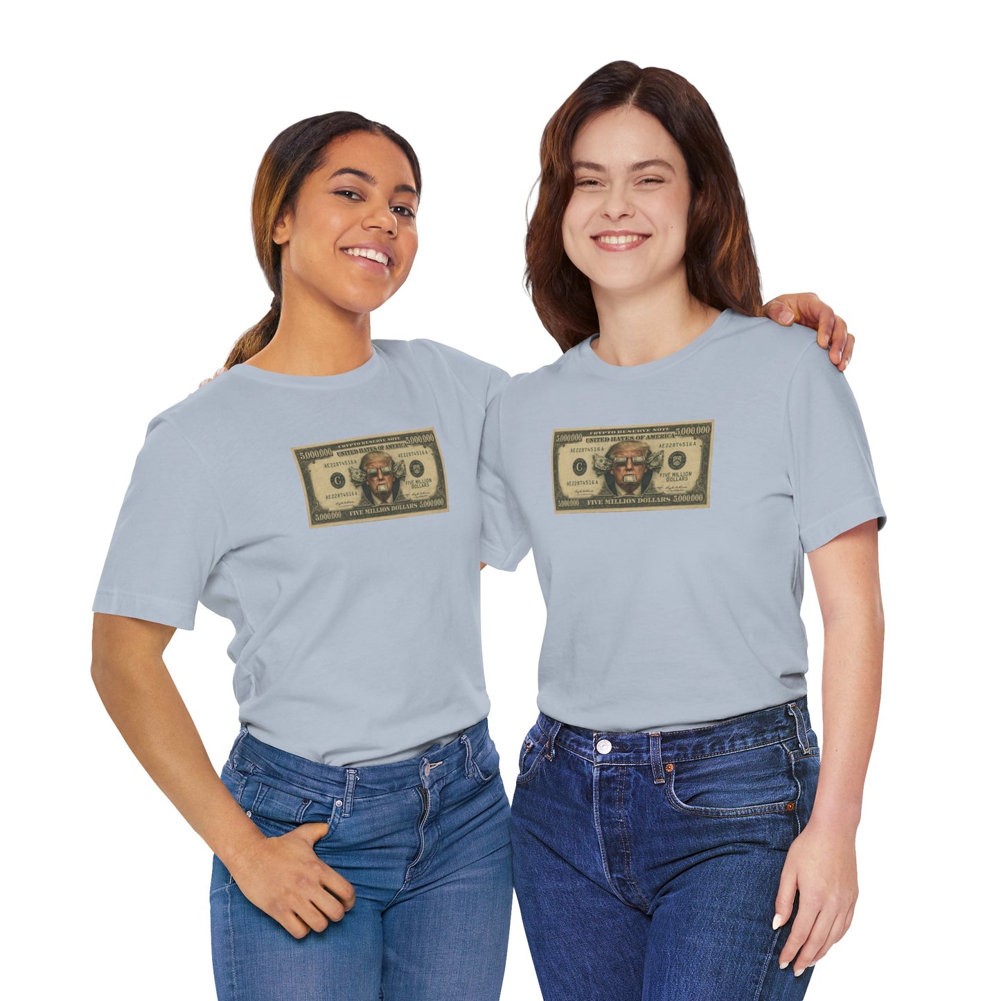 $5M Dollar Bill Tee - Unisex Jersey Short Sleeve Shirt