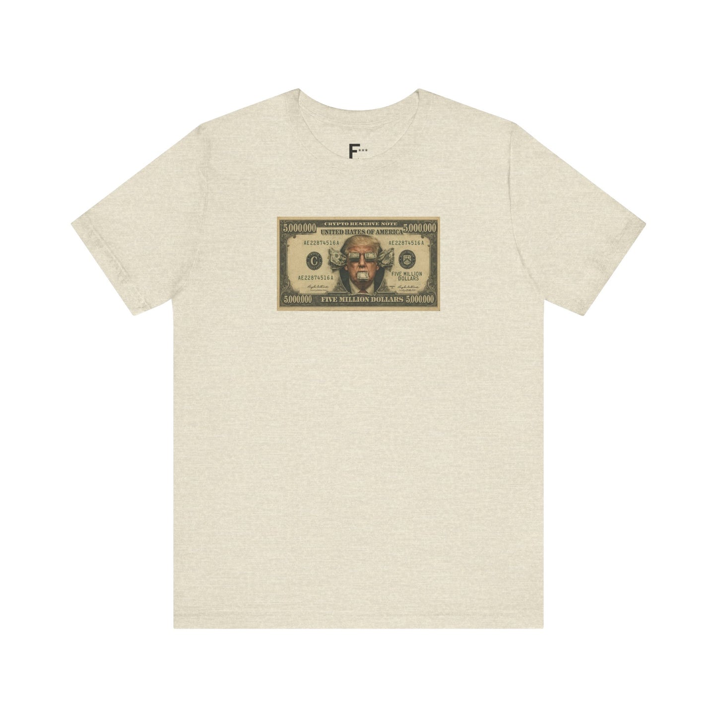 $5M Dollar Bill Tee - Unisex Jersey Short Sleeve Shirt