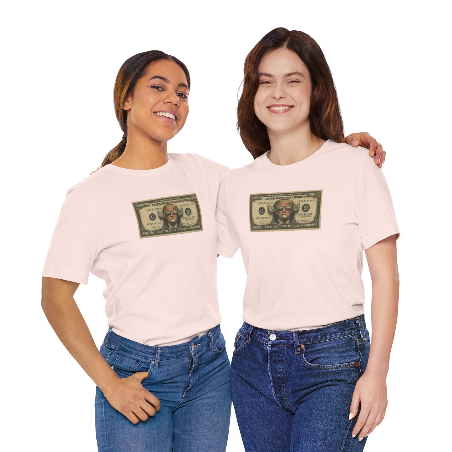 $5M Dollar Bill Tee - Unisex Jersey Short Sleeve Shirt
