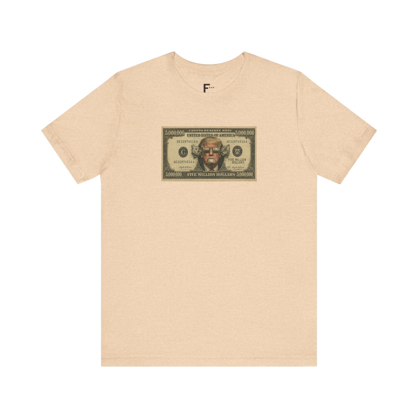 $5M Dollar Bill Tee - Unisex Jersey Short Sleeve Shirt